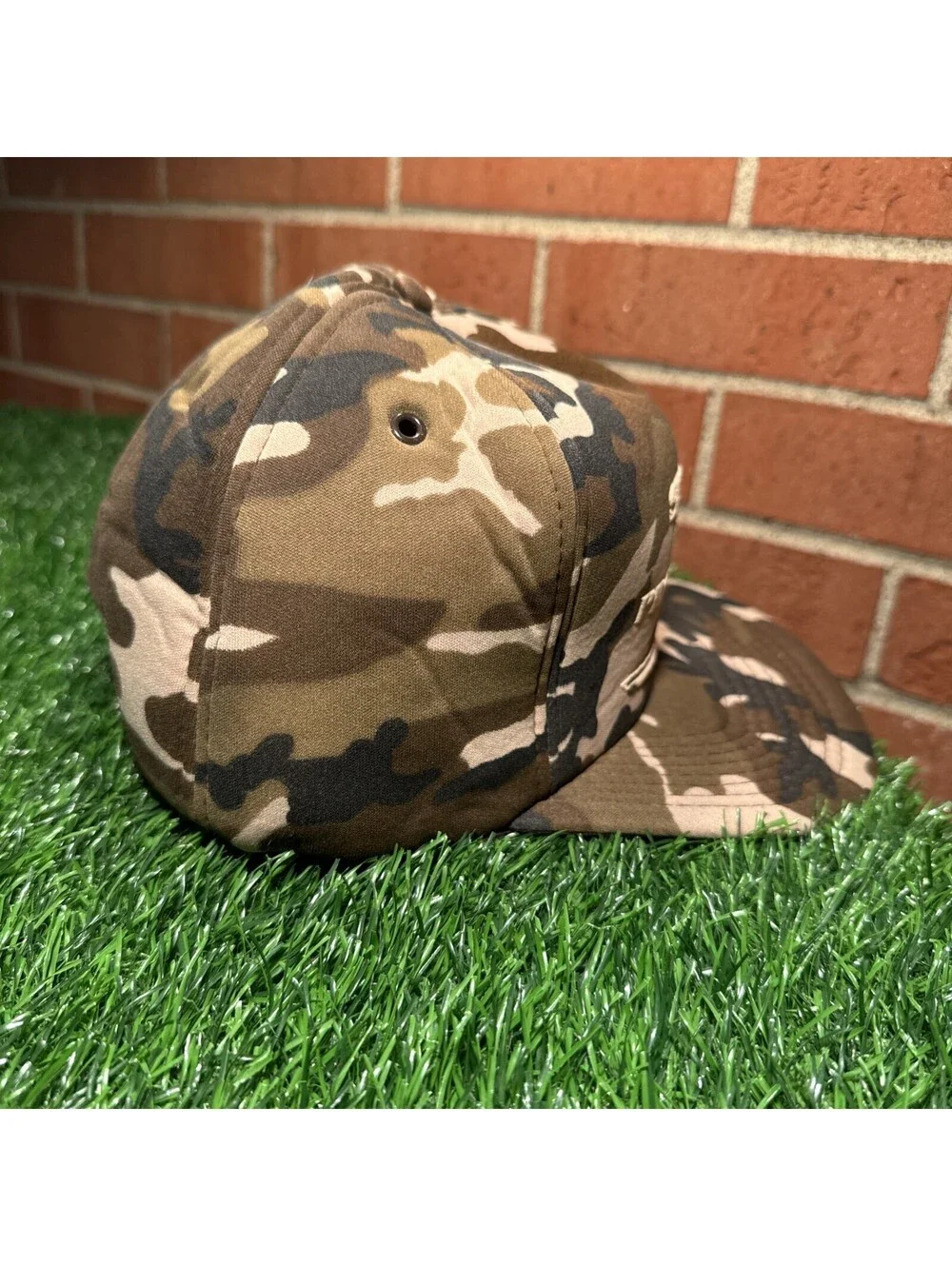 VTG 90’s Shippers Paper Products Co. Camouflage Snapback Hat